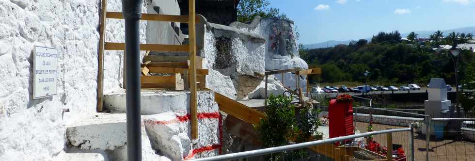 14 octobre 2016 - St-Pierre - Grotte ND de Lourdes (Travaux)