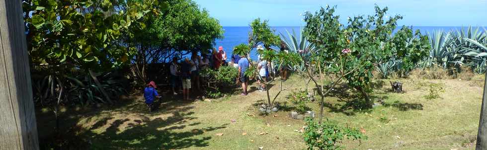 23 octobre 2016 - St-Pierre - Pointe du Diable - Mur ancien - Confrence Olivier Hoarau