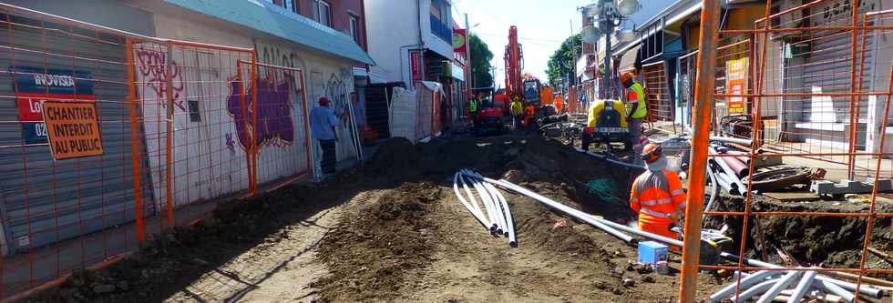 17 mars 2017 - St-Pierre - Rue des Bons-Enfants - Travaux TCSP