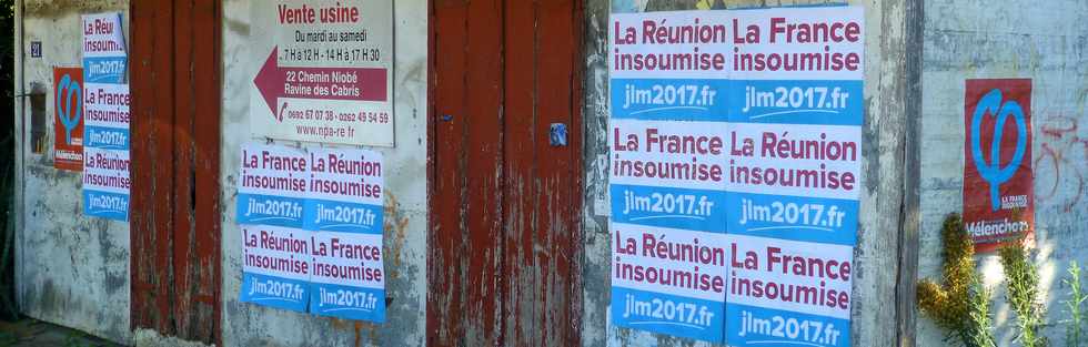 19 mars 2017 - St-Pierre -  Ligne des Bambous - La Runion insoumise