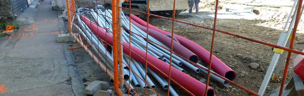 5 avril 2017 - St-Pierre - Rue des Bons-Enfants - Travaux TCSP