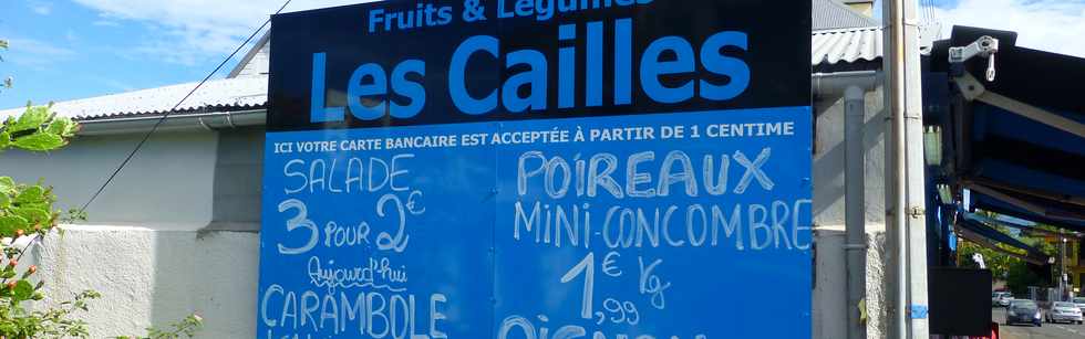 20 avril 2017 - St-Pierre - Terre Sainte - Fruits et lgumes Les Cailles