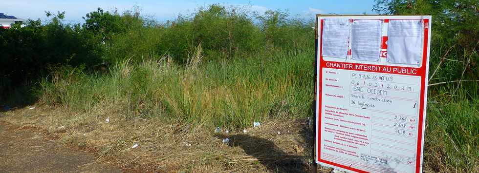 26 avril 2017 - St-Pierre - ZAC Ocan indien - Chantier SNC OCIDIM