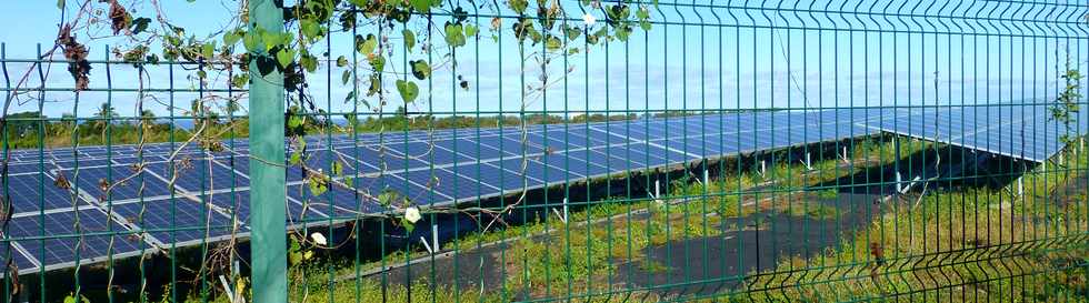 18 juin 2017 - St-Pierre - Pierrefonds - Centrale solaire