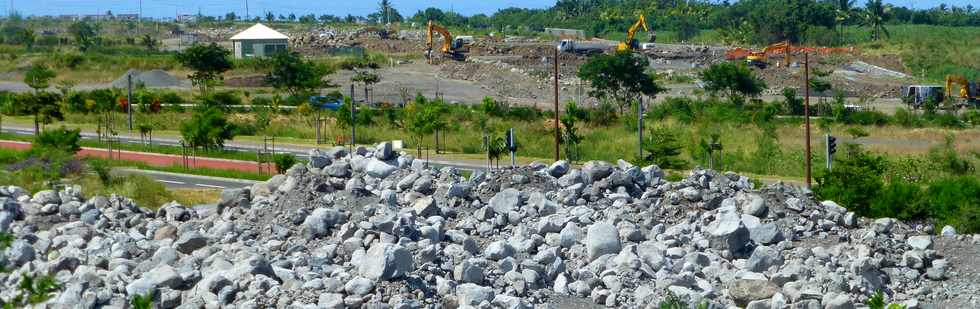 23 mars 2018 - St-Pierre - ZAC Roland Hoareau - Travaux