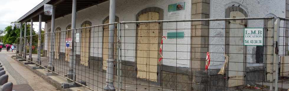 22 avril 2018 - St-Pierre - Bd Hubert Delisle - Ancienne gare - Chantier