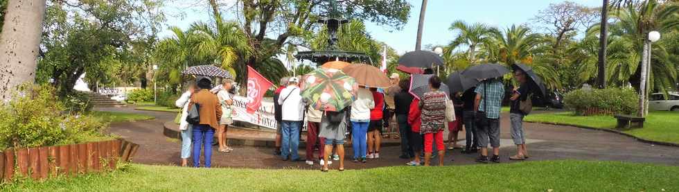 14 juin 2018 - St-Pierre - Rassemblement des retraits pour protester contre la politique gouvernementale