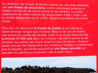 30 septembre 2018 - St-Pierre - Amnagement du littoral ouest - Pointe du Diable - Bon plan vlo