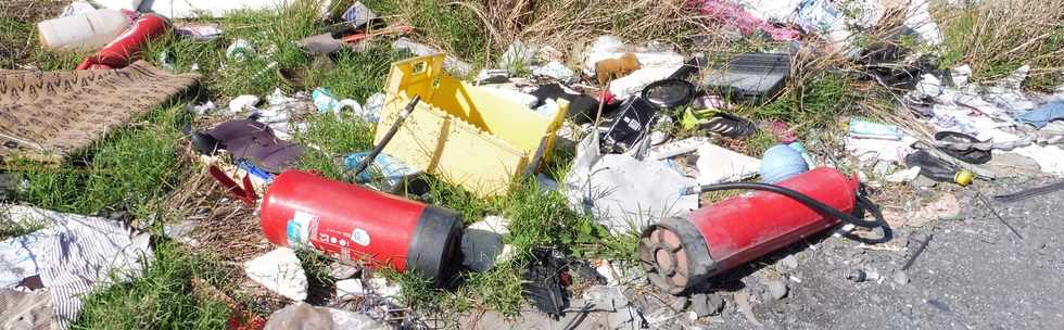 4 novembre 2018 - St-Pierre - Pierrefonds - Dcharge sauvage dans la rivire Saint-Etienne -