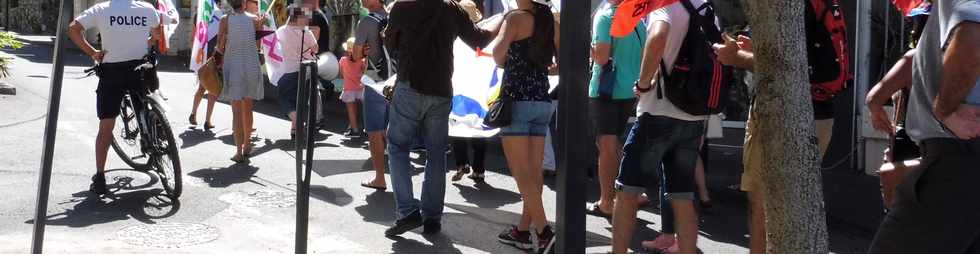 4 avril 2019 - St-Pierre - Manifestation des enseignants contre le projet de loi Blanquer