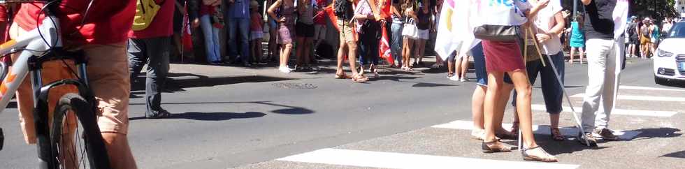 4 avril 2019 - St-Pierre - Manifestation des enseignants contre le projet de loi Blanquer